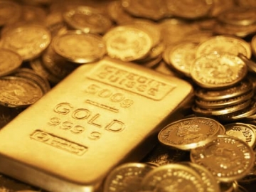 Vàng thế giới giảm khi đồng USD phục hồi
